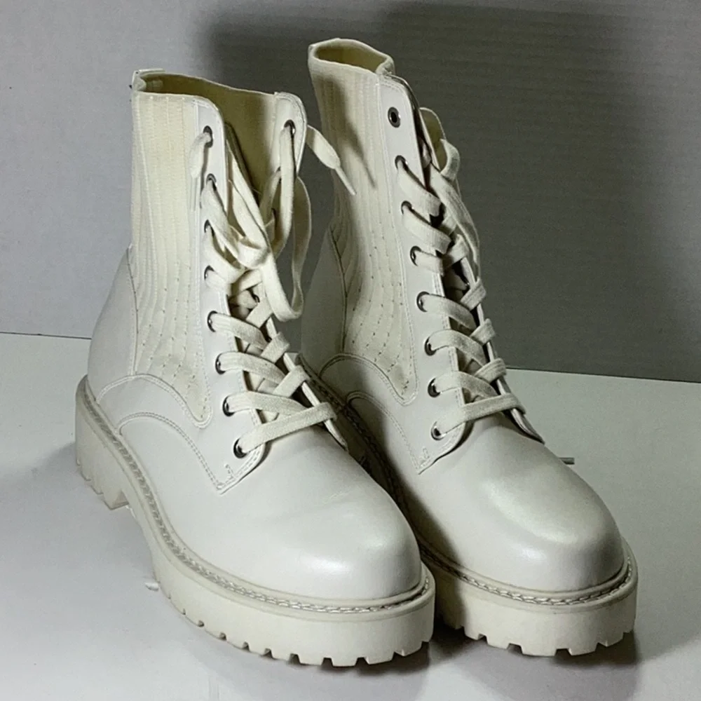 CALVIN KLEIN   Samica Womens Faux Leather. Note: Floor sample No Box